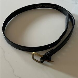 Tory leather riding belt
